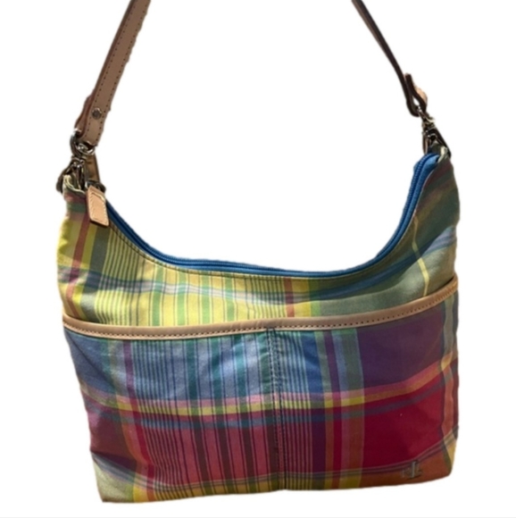 👛🛍Vintage Ralph Lauren Plaid Purse 👛 🛍 - Picture 1 of 7